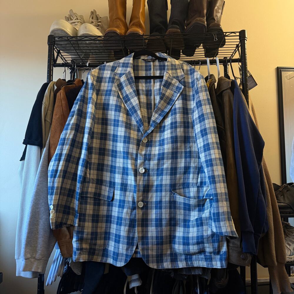 RRL Plaid Blazer
